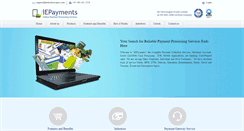 Desktop Screenshot of iepayments.com